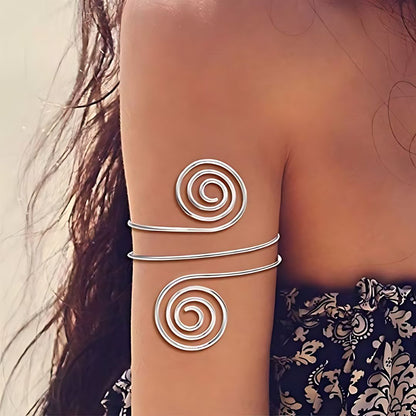 Swirl Arm Bangle