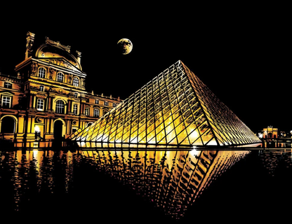 Cityscape Scratch Art Kit