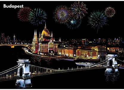 Cityscape Scratch Art Kit