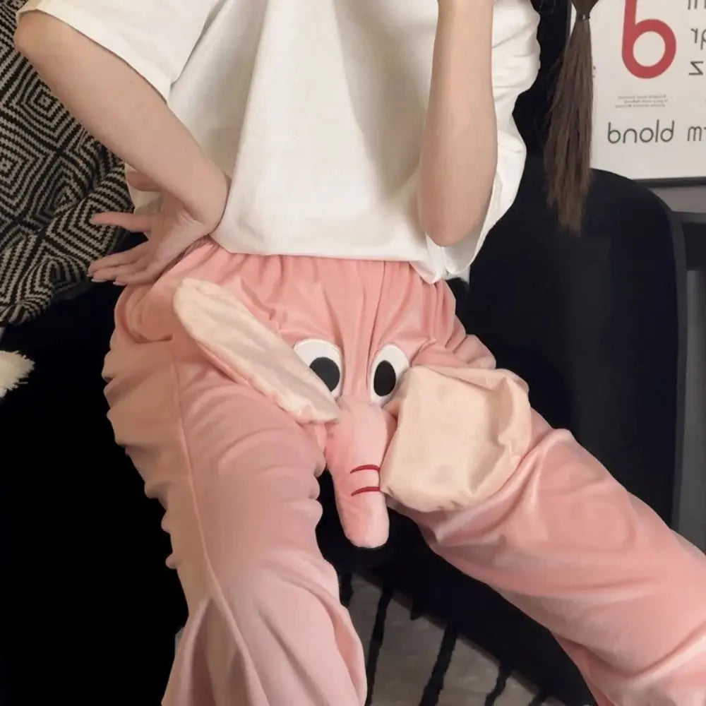 Funny Elephant Trunk Pajama Pants