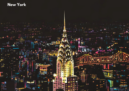 Cityscape Scratch Art Kit