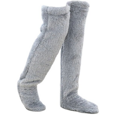 FuzzyLegs Cozy Sock Slippers