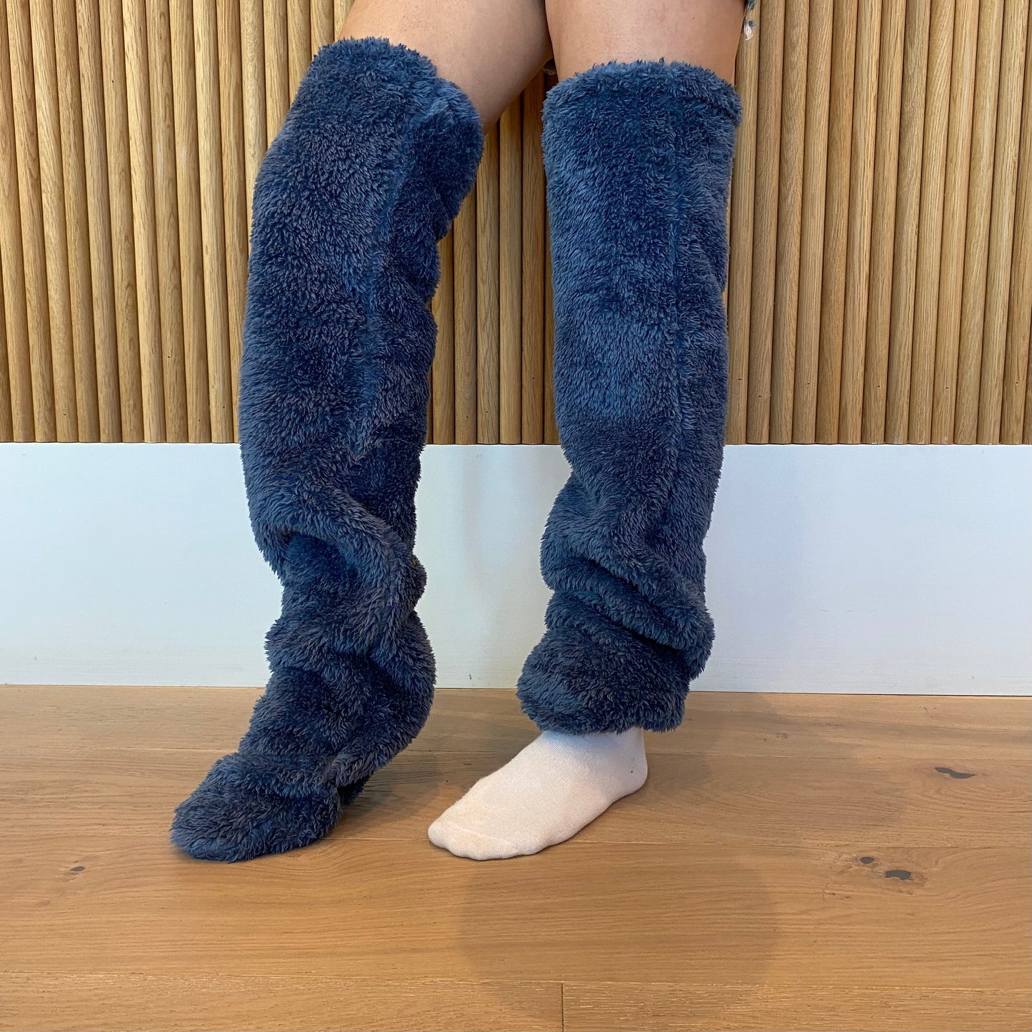 FuzzyLegs Cozy Sock Slippers