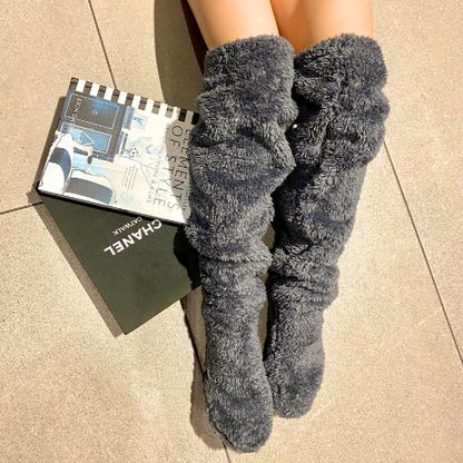 FuzzyLegs Cozy Sock Slippers