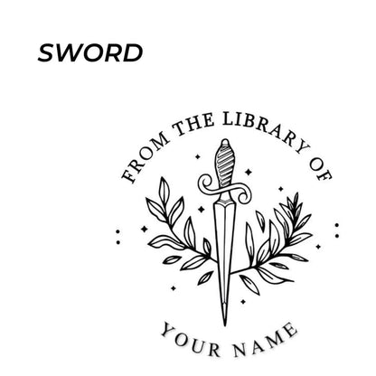 Personalized Book Stamp