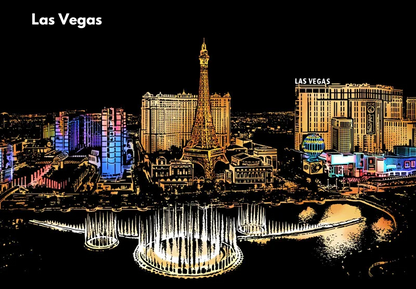 Cityscape Scratch Art Kit