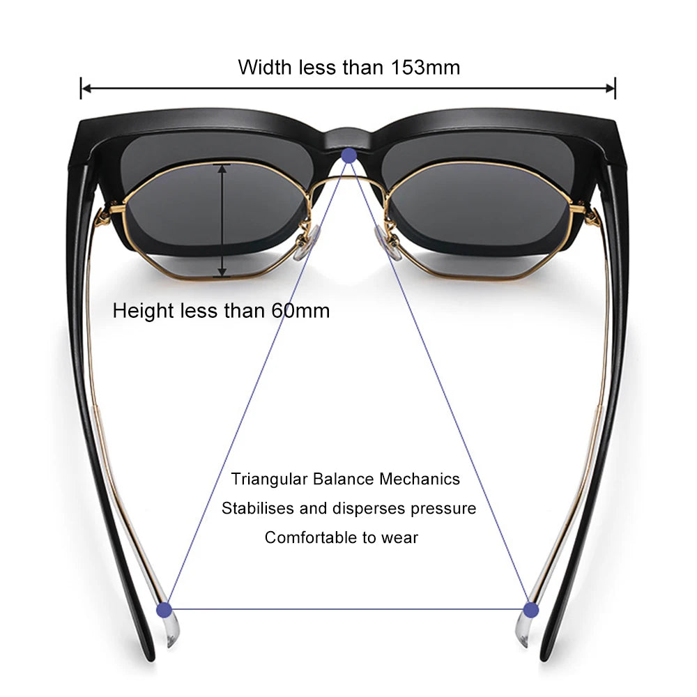 Fitover Sunglasses (Anti-Glare)