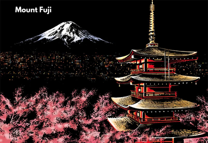 Cityscape Scratch Art Kit